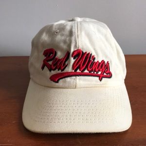 Vintage Red Wings Hat